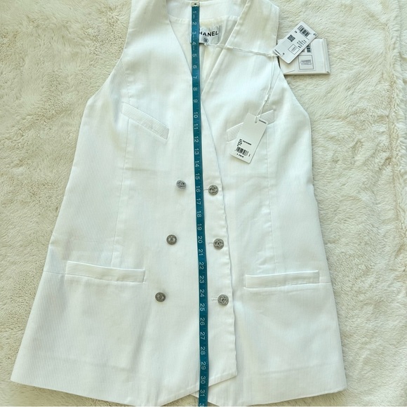 NWT!!! CHANEL women tunic top size 42 FR or 8 US Authentic Retail 3750$ - Picture 11 of 16